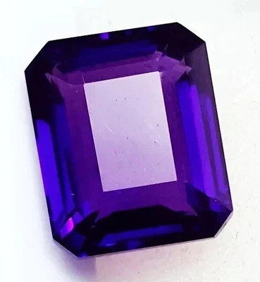 AAA 86.00 CT Emerald Cut Large Purple Amethyst Loose Gemstone for Ring & Pendant - Image 1 of 4