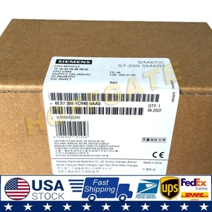 New Siemens 6ES7288-1CR40-0AA0 6ES7 288-1CR40-0AA0 SIMATIC S7-200 SMART CPU CR40 - Picture 1 of 2