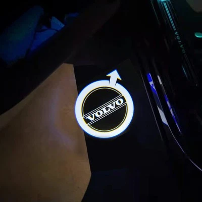 Volvo Car Courtesy LED Courtesy Lamp Welcome Light Courtesy Light Logo  - Image 1 of 4