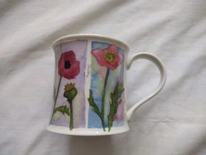 Dunoon Emma Ball Mug FLOWERS VGC - Picture 1 of 4
