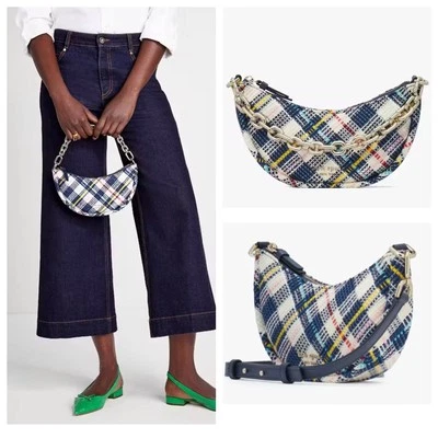 Kate Spade Smile Tweed Small Crossbody K6598  - Image 1 of 4