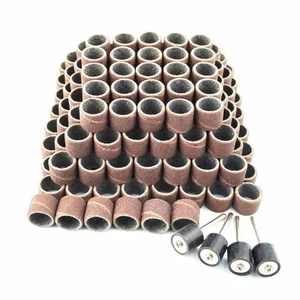 Drum Sander Sanding Band for Dremel 184pcs, 120# 1/2" Sanding Sleeve 180pcs a... - Picture 1 of 5