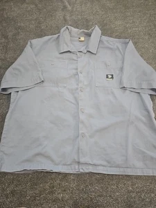 Vintage State Property Size 3XL Denim Short Sleeve Shirt - Picture 1 of 8