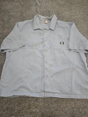 Vintage State Property Size 3XL Denim Short Sleeve Shirt - Image 1 of 4
