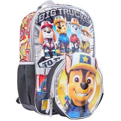 Juego de 2 piezas mochila y lonchera para computadora portátil Paw Patrol Rescue Boys 17" Foto 1 de 3