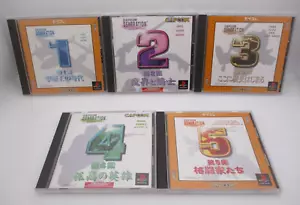 PS1 CAPCOM GENERATION 1 2 3 4 5 5Games Japan import NTSC-J - Picture 1 of 13