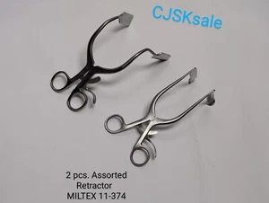2 pcs. Assorted Retractor MILTEX 11-374 (USED). - Picture 1 of 16