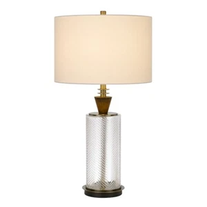 Cal Lighting Sherwood Glass Table Lamp, Glass/Dark Bronze - BO-2987TB - Picture 1 of 1