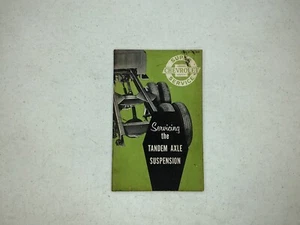 Manual de servicio de suspensión de eje tándem Chevrolet - Imagen 1 de 6