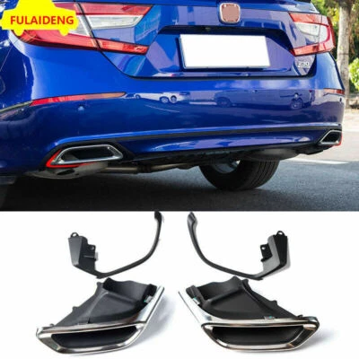 For Honda Accord 2018-22 Exhaust Muffler Tail Pipe Tip Tailpipe Modified upgrade Foto 1 de 4