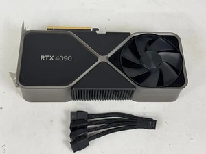 NVIDIA GeForce RTX 4090 Founders Edition 24GB GDDR6X Graphics Card - Afbeelding 1 van 13