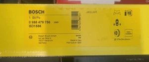 1x BRAKE DISC 0986479756 BOSCH - Picture 1 of 1
