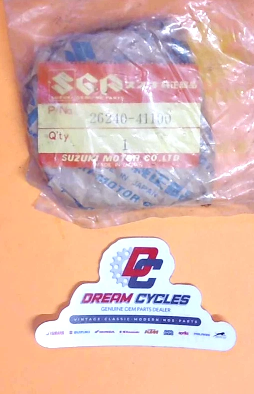 Nuevo de Lote Antiguo Suzuki RS250 1980-1981 RM250 1976-81 KICK Starter Drive Gear 26240-41100 RM Foto 1 de 1