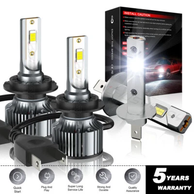 Kit de faros blancos diamante 6500K haz alto-bajo para Renault Duster 2013 2014-2016 Foto 1 de 4