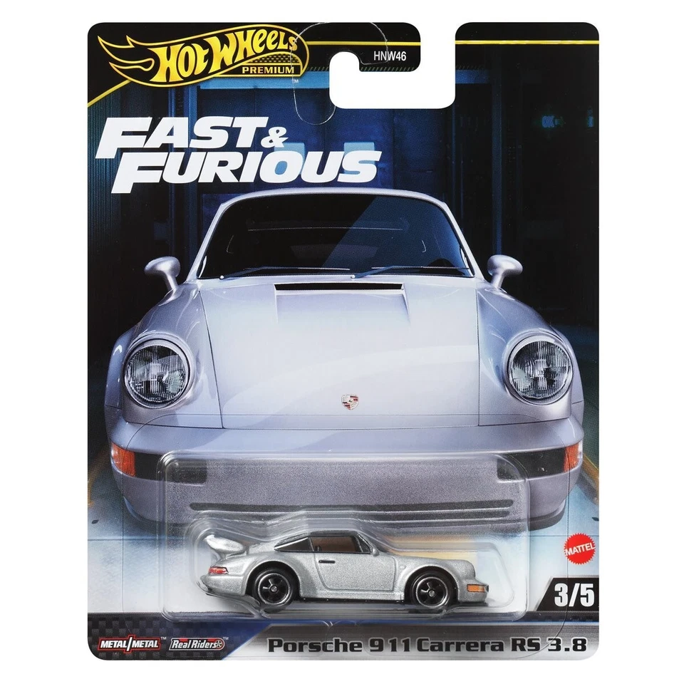 Hot Wheels HRT97 Fast & Furious PORSCHE 911 CARRERA RS 3.8 1 64 Toy Car