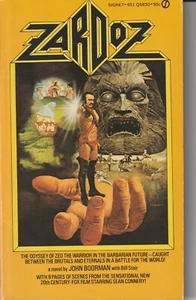 Zardoz Film Krawatte im Taschenbuch 1974 Erstdruck - Bild 1 von 5