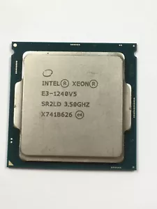 Intel Xeon E3 - 1240V5 / SR2LD 3.50GHz 8MB Quad-Core CPU LGA 1151 - Picture 1 of 1