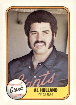 1981 Fleer #445 Al Holland - Image 1 of 2