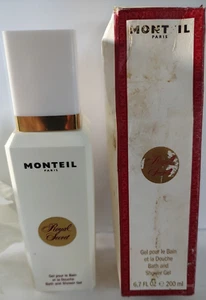 Monteil Royal Secret Bad & Duschgel 6,7 Unzen /200 ml vintage 90er SCHADENSBOX - Bild 1 von 7