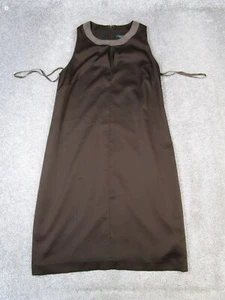 Lauren Ralph Lauren Dress Womens 4 Brown Satin * - Picture 1 of 11