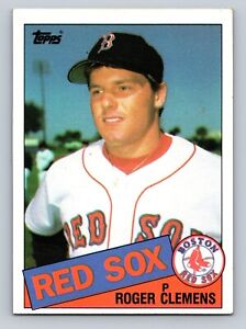 ROGER CLEMENS 1985 TOPPS ROOKIE #181 BOSTON RED SOX