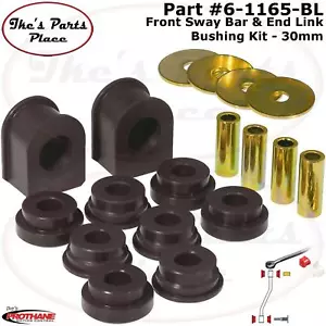 Prothane 6-1165BL Frt 30mm Sway Bar Bushing&EndLink Kit 99-06 F250 SuperDuty 4WD - Picture 1 of 4