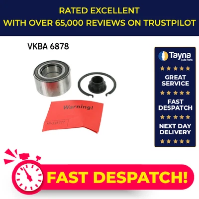 Kit de cojinete de rueda para DAIHATSU CHARADE Mk8 1.33 delantero 2011 en 1NR-FE SKF nuevo Foto 1 de 4