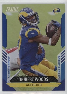 2021 Score Artist's Proof /35 Robert Woods #256 - Image 1 of 2
