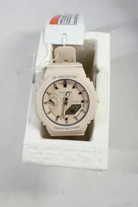 Casio G-Shock Analog Digital Beige Dial Women's Watch GMAS2100-4ACR New - Picture 1 of 8