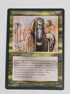 MTG Rasputin Dreamweaver (Italian Legends/Gold/R) - BGM - Picture 1 of 10