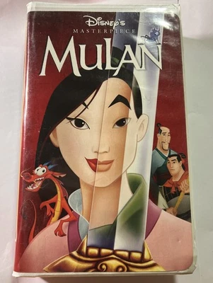 Mulan VHS 12747 Walt Disney Masterpiece Collection - Image 1 of 3