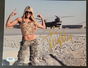 Kelly Kelly Model/Fernseher/Wrestler WWE handsigniertes signed 8"x10" Foto mit PSA - Bild 1 von 5