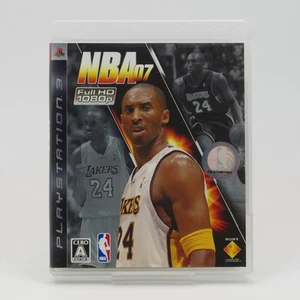 NBA 07 PS3 Japón CIB Kobe Bryant Cubierta Full HD 1080p con Tarjeta de Encuesta Sony NTSC-J - Imagen 1 de 6
