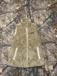 Patagonia Damen Gr. M Full Zip Sherpa Weste Fleece hellbraun bräunlich Outdoor - Bild 1 von 4