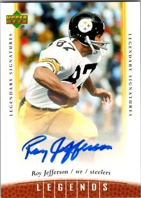 2006 UD Legends - Roy Jefferson #68 Legendary Signatures (AU) - Image 1 of 2