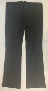 Cabi Women’s Work Pants Size 8 Color Dark Gray Zip Up Rayon/ Nylon Blend - Picture 1 of 8
