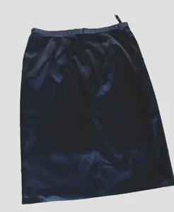 Rock Leicht glänzend in Marine Blau elegant + edel v. Design Schneider Gr 36  - Bild 1 von 5