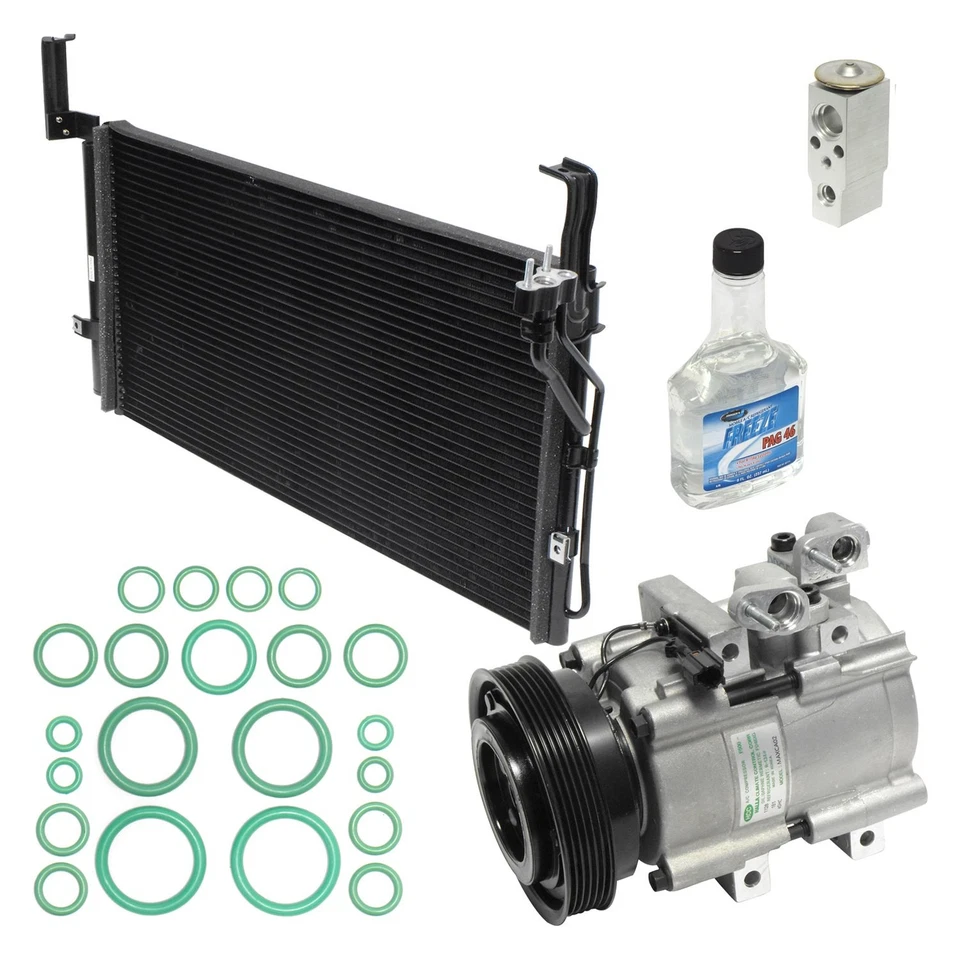 For Hyundai Santa Fe 2003-2006 UAC KT4793A A/C Compressor Kit - Image 1 of 1