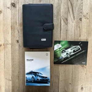 08-12 MAZDA 6 OWNERS HANDBOOK MANUAL AND WALLET Print 2008 Ref19111 - Picture 1 of 24