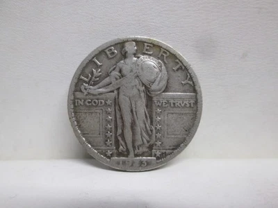 1923 STANDING LIBERTY SILVER QUARTER - Image 1 of 2