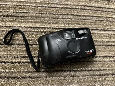 Olympus Trip XB3 Big Finder Quartz Date 34mm Black Point & Shoot Film Camera - Image 1 of 4