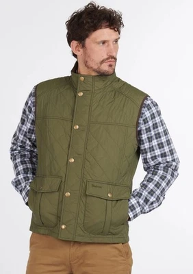 Chaleco Chaleco Barbour Explorer Acolchado Verde Oliva Para Hombre L Nuevo Con Etiquetas Lujo Dinero Diseñador Foto 1 de 4