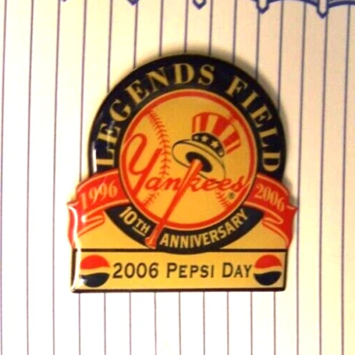 2006 NY New York Yankees Pepsi Day Spring Training Florida pin Legends Field  - Image 1 of 4