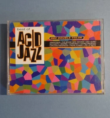 Various - Best Of Acid Jazz - 1996 VG 2x Cassettes - Global Television - RADMC35 - Image 1 of 4