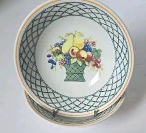Lote de 2 fruteros Villeroy & Boch Alemania cesta 6" - Imagen 1 de 4