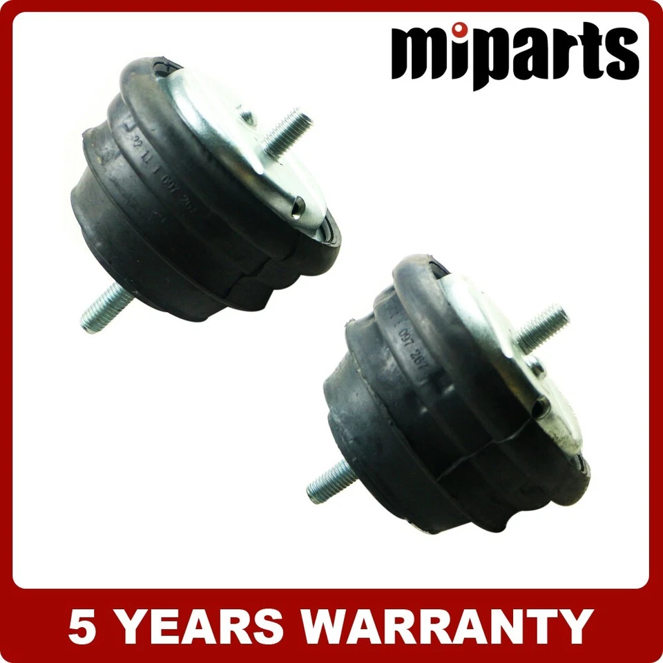 Juego de montaje de motor delantero L R 2 piezas apto para BMW E39 525i 528i 530i 1997-2003 Foto 1 de 4