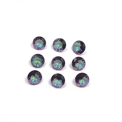 Mystic Quartz Round Cut Loose Gemstone Lot 10 MM 102 CT 40 Pcs - Image 1 of 4