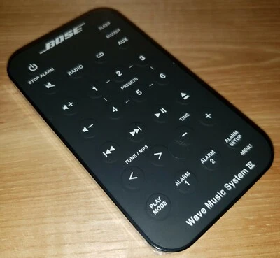 Bose Wave Music System IV Remote Control - Fits Wave III / IV - (Genuine - OEM) - Image 1 of 3