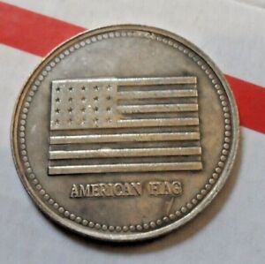 God Blass America collectors token coin American Flag medallion