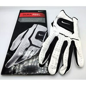 Nike Golf DURA FEEL Left Hand Handed Glove Men's Reg 23cm White Black